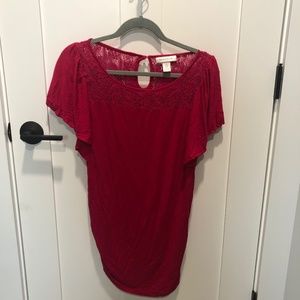 Bundle of two motherhood maternity tops size large
